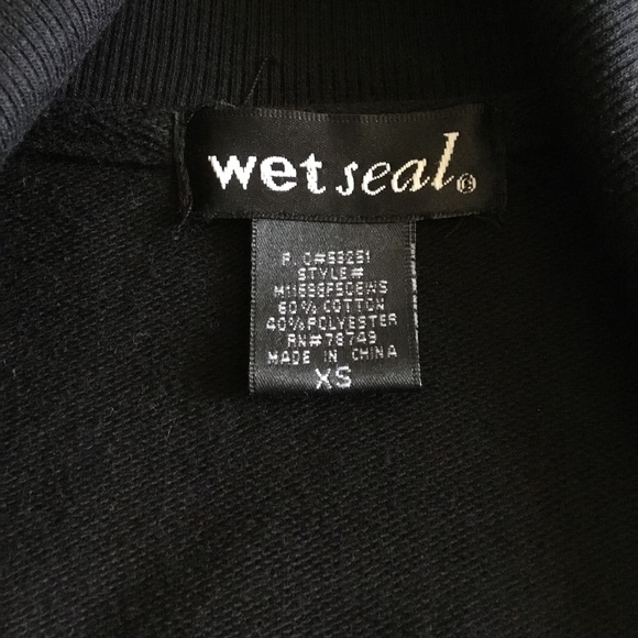 Black Tunic Side Zip Sweater - Picture 6 of 6